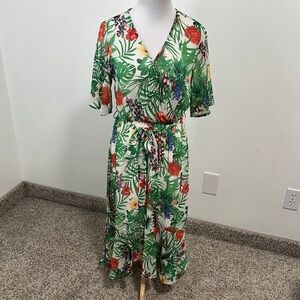 🌴 Mimi & Daphne Chiffon Maxi Dress